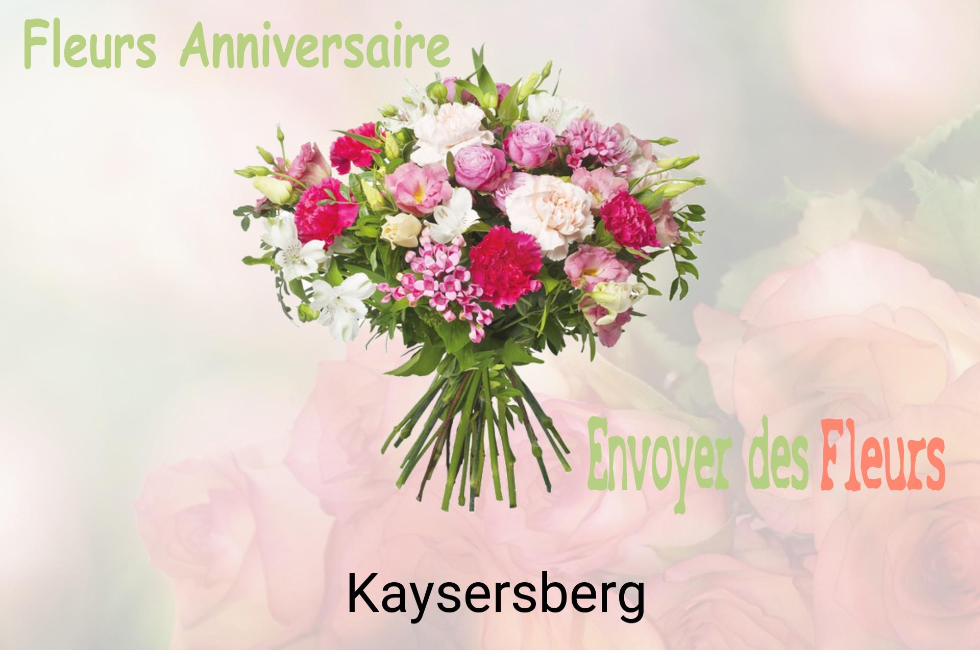 Bouquet de fleurs d’anniversaire livré à Kaysersberg